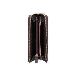 Portafogli XL zip around moka