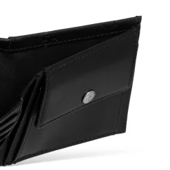 Portafoglio con portamonete nero