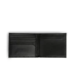 Portafoglio logato nero