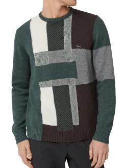 Pullover fantasia verde
