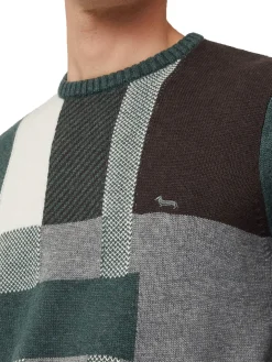 Pullover fantasia verde
