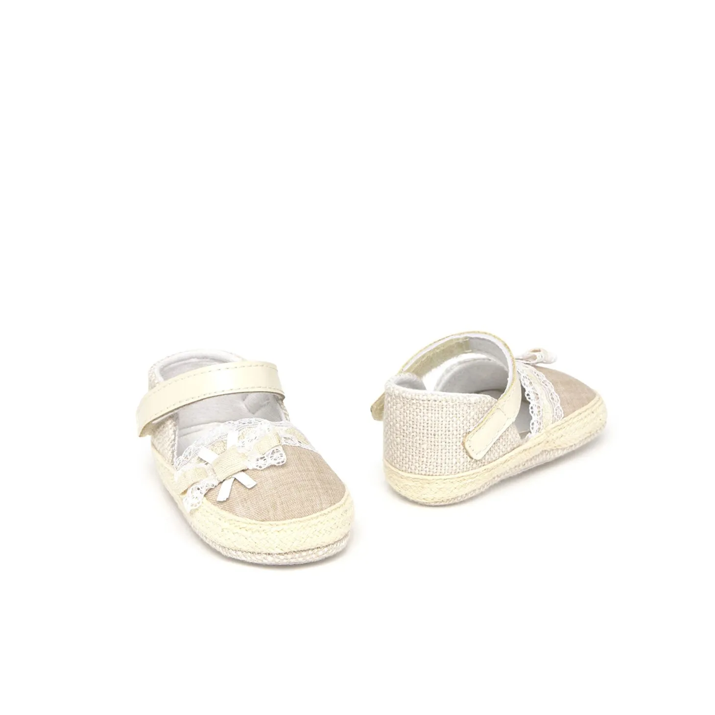 Sandali Espadrillas neonata panna