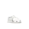 Sandalo cotone bianco