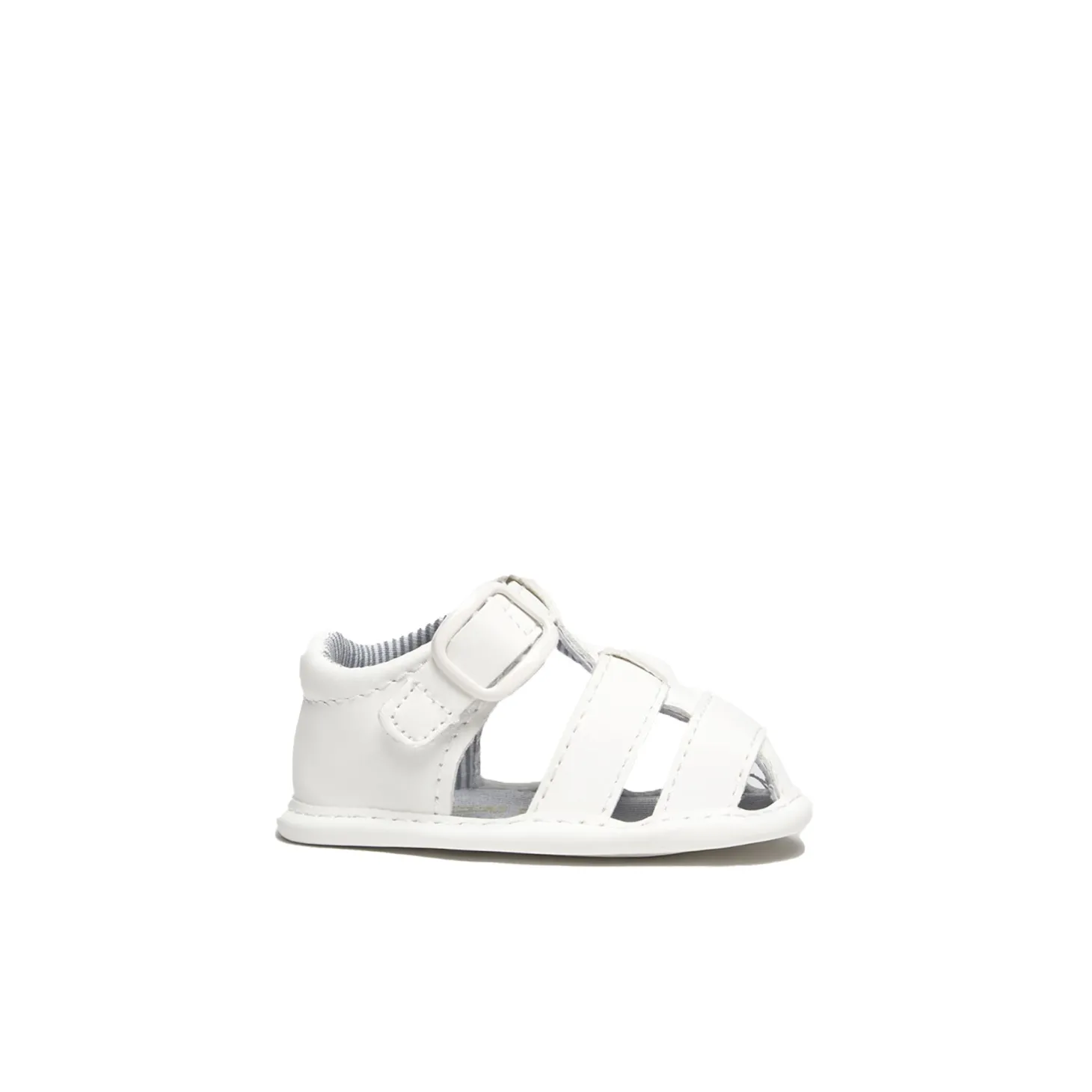 Sandalo cotone bianco
