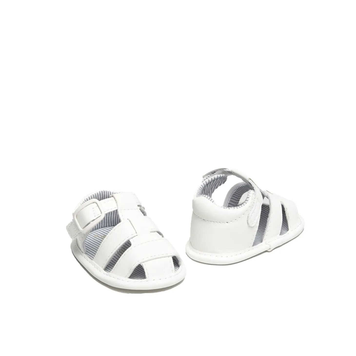 Sandalo cotone bianco