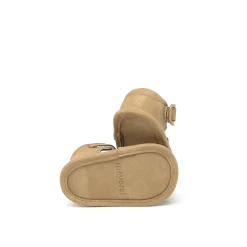 Sandalo cotone camel
