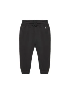 Set composto da t-shirt, felpa e pantaloni monogram nero