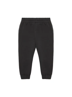 Set composto da t-shirt, felpa e pantaloni monogram nero
