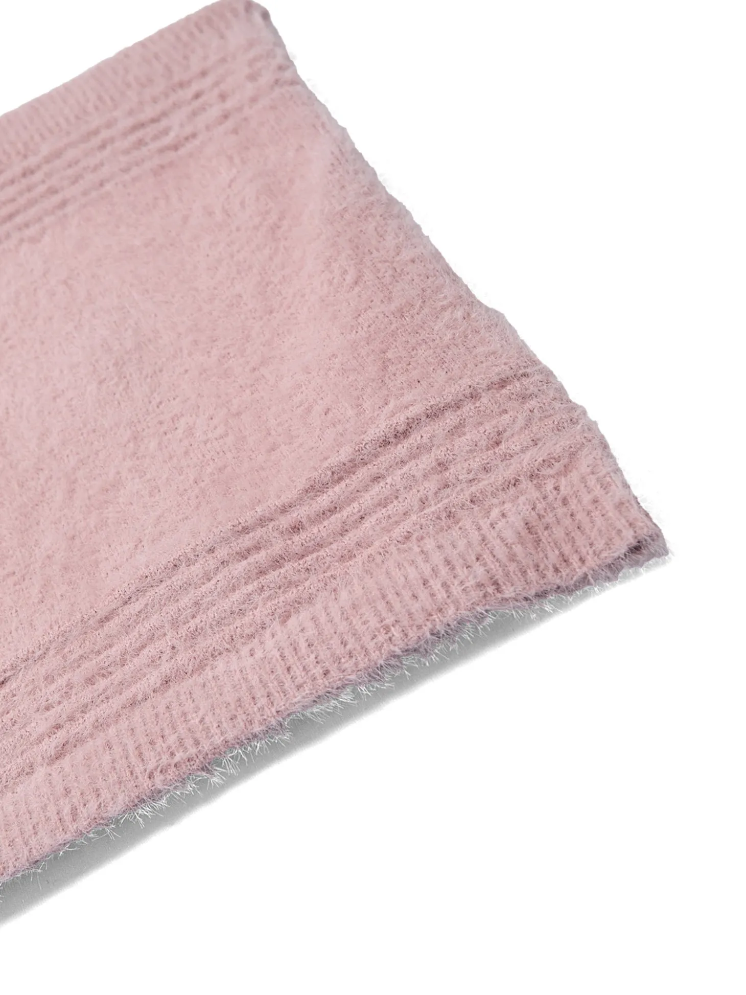 Set due pezzi cappello e sciarpa nude
