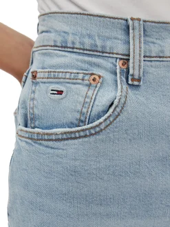 Shorts jeans High Mom denim chiaro