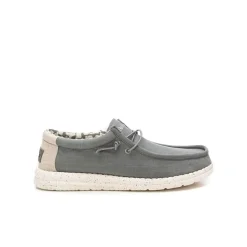 Slipper Canvas grigio