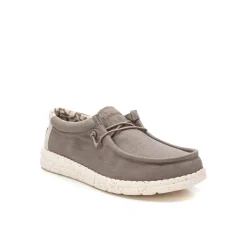 Slipper Canvas taupe