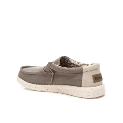 Slipper Canvas taupe