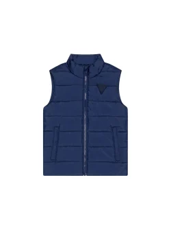 Smanicato con zip blu