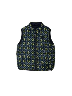 Smanicato reversibile leggero blu