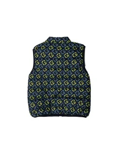 Smanicato reversibile leggero blu