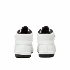 Sneaker alta junior bianco