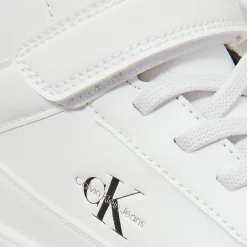 Sneaker alta junior bianco