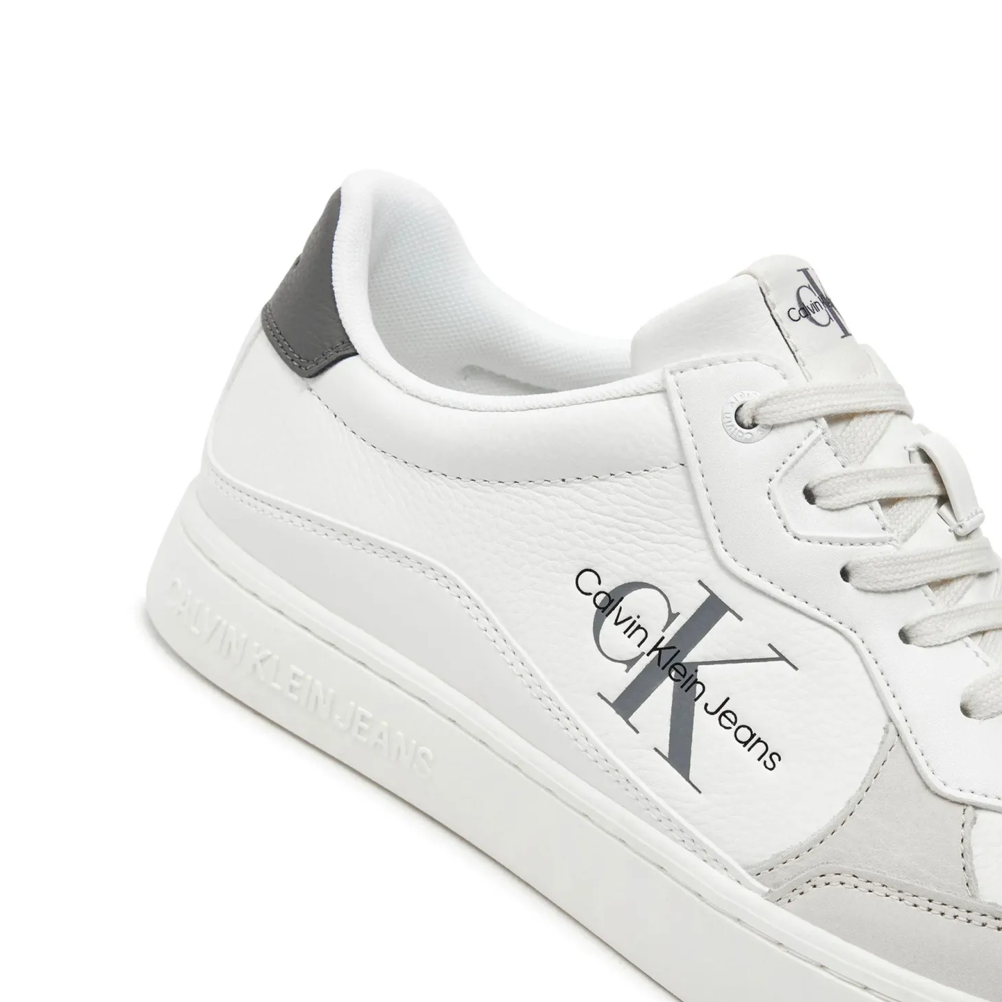 Sneakera doppio colore bianco/grigio