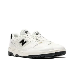 Sneakers BB550 in pelle/textile bianco