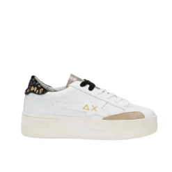 Sneakers Big Katy leather bianco/oro