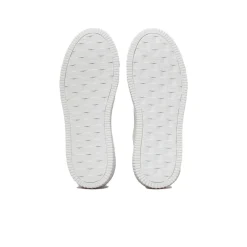 Sneakers con caviglia colorata con logo bianco/nero