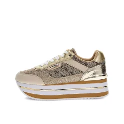 Sneakers Hansin texture beige/moro