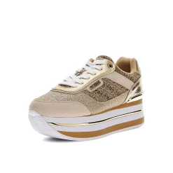 Sneakers Hansin texture beige/moro