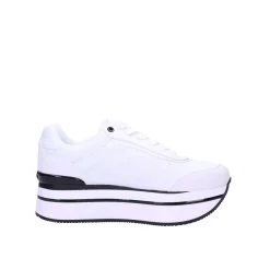 Sneakers Hansin texture bianco