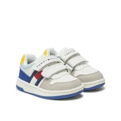 Sneakers kids in velcro flag multicolor