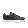 Sneakers logo impresso nero