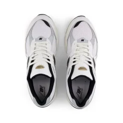 Sneakers M2002 pelle/suede bianco