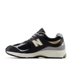 Sneakers M2002 pelle/suede nero