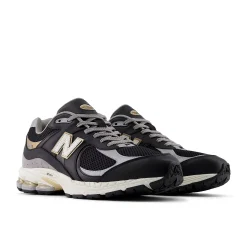 Sneakers M2002 pelle/suede nero