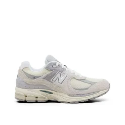 Sneakers M2002 suede e mesh panna