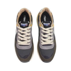 Sneakers Ray02 con logo laterale militare/navi