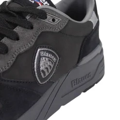 Sneakers Ray02 con logo laterale nero