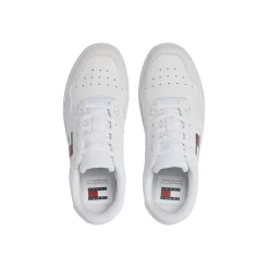 Sneakers retro stile basket bianco