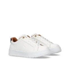 Sneakers teen con lacci bianco/blu