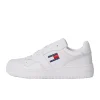 Sneakers TJM Retro stile basket bianco