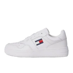 Sneakers TJM Retro stile basket bianco