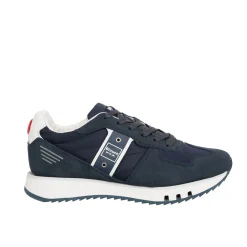 Sneakers Toky01 mesh/suede blu
