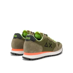 Sneakers Tom fluo verde militare