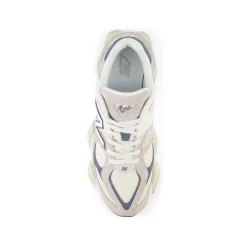 Sneakers U9060 pigskin e mesh grigio chiaro