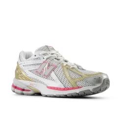 Sneakers U1906 sintetico e mesh argento e fucsia