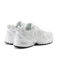 Sneakers U530 sintetico e mesh bianco