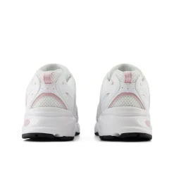 Sneakers U530 sintetico e mesh bianco/rosa