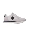 Sneakers Virtus02 suede/nylon blu/grigio