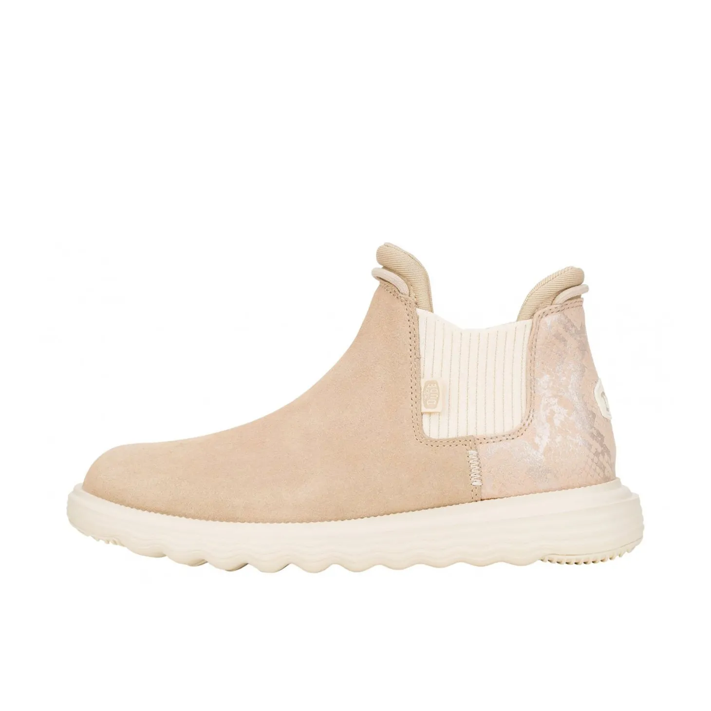 Stivaletti Branson suede beige
