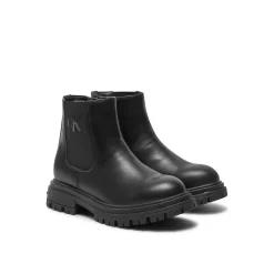 Stivaletti kids bambina in pelle nero